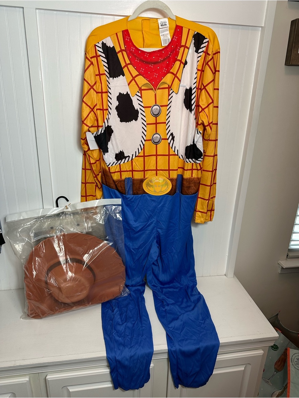 Toy Story Woody Adult Costume ..Size XL